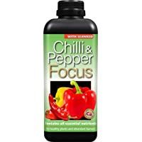 Growth Technology Ltd 05-210-110 Chilli Focus- 1 Liter- Negro- 8x8x22 cm